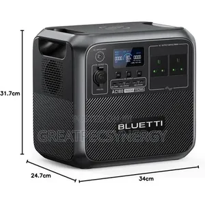 Bluetti AC180 Portable Power Station 1152Wh/1800w