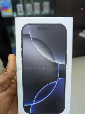 New Apple iPhone 16 Pro 256 GB Black