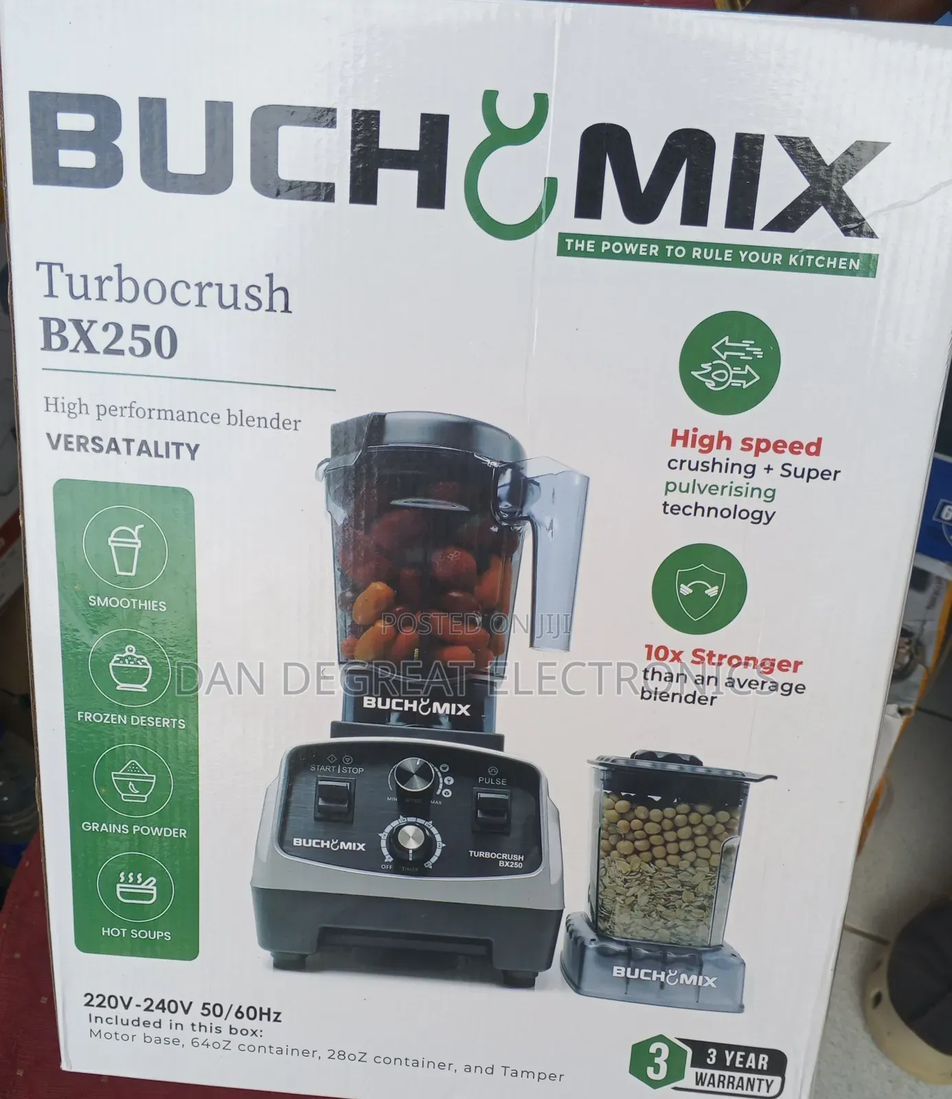 Buchymix Bx250 Turbocrush Blender
