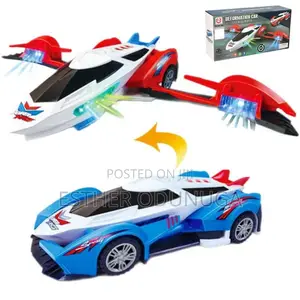 Deforming Transforming Racing Car
