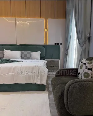 Light Blue 6by6 Bed Frame