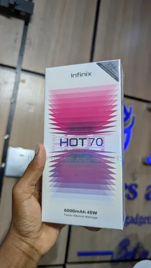 New Infinix Hot 70 256 GB Silver