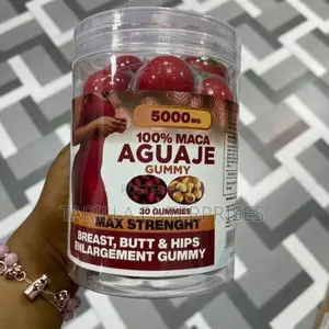 100% AGUAJE GUMMIES Get Bigger Butt and Hips in 2 Weeks