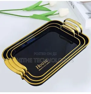 Colored Acrylic 3-Tray Set (Payment on Delivery Within Ibadan)