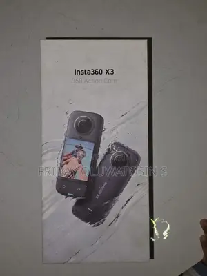 Insta360 X3 Action Camera + Invisible Selfie Stick Excellent Condition