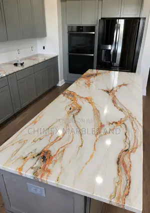 Marble Quartz for Kitchen Cabinets and Co