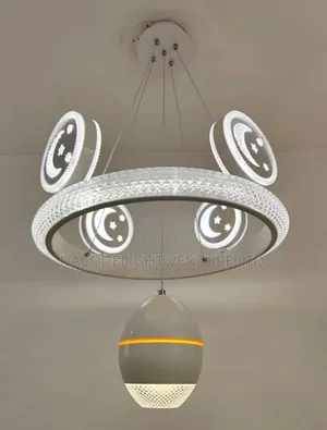 A Luxury LED Pendant Chandelier With a Decorative and Functional Desig