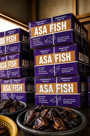 Foodstuff, Asa Fish Dry Fish, Catfish