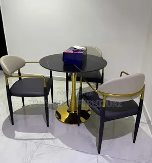 Modern Imported Marble Dining Table Set