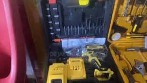 20V Lithium Cordless Drill With Complete Hand Tool Set