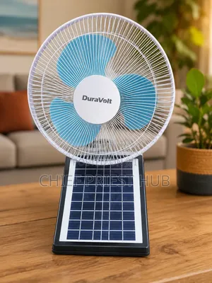 Solar Table Top Fan AC/Dc With Panel