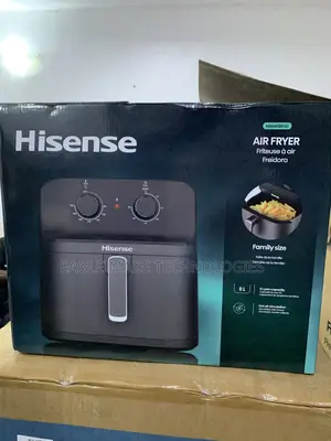 Hisense HO8AFBK1S1 8L Air Fryer – Zero Oil Crispy Cooking
