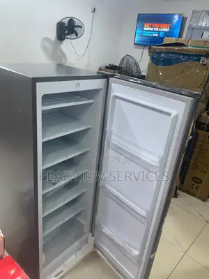 Silver Hisense 190L Upright Freezing Machine