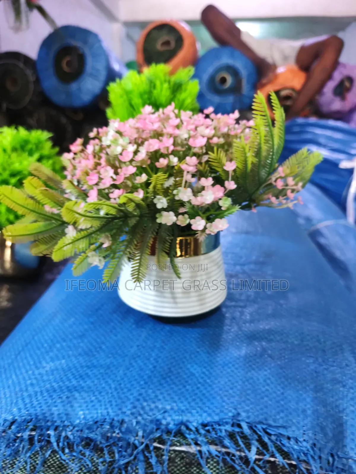 Artificial Cup Flowers . Available in Bulk.