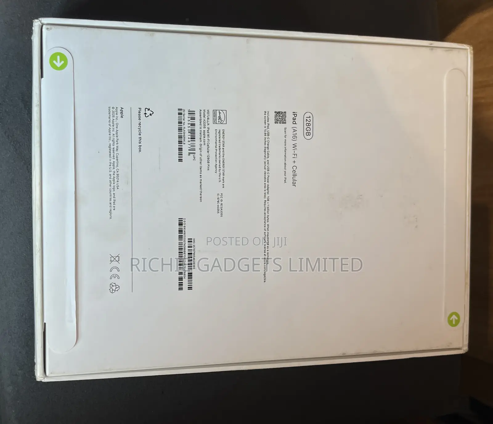New Apple iPad (2025) 128 GB