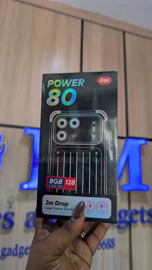 New Itel Power 80 128 GB Orange