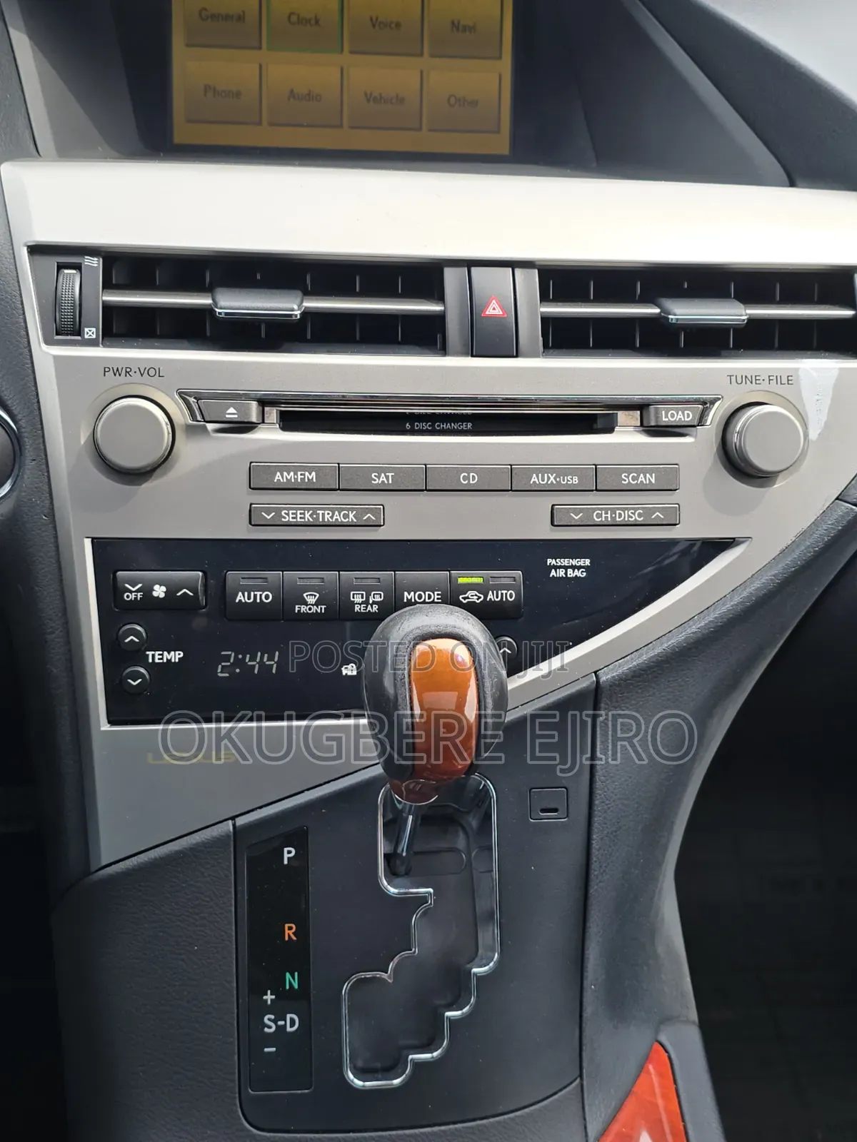 Lexus RX 2011 Gray