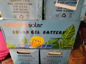 12V 200Ah Solar Gel Battery Sunshine Solar