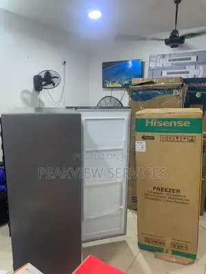 Hisense 190L Silver Freezer With Strong Cooling