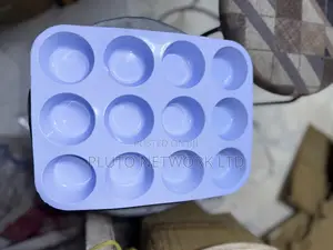 Aluminum Non Stick 12 Holes Muffin Cake Pan
