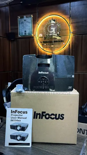 InFocus IN114xa Projector 3,800 Lumens.