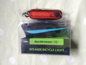 3-in-1 Bicycle Horn/Alarm Front and Rear Light Type-C