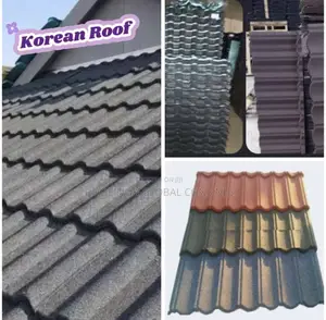 Stone Coated Roofing Tiles With Different Colors and Designs