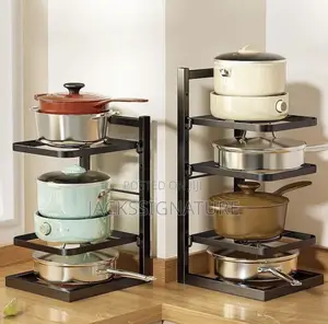 Kitchen Pan Storage Rack