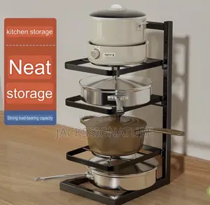Kitchen Pan Storage Rack