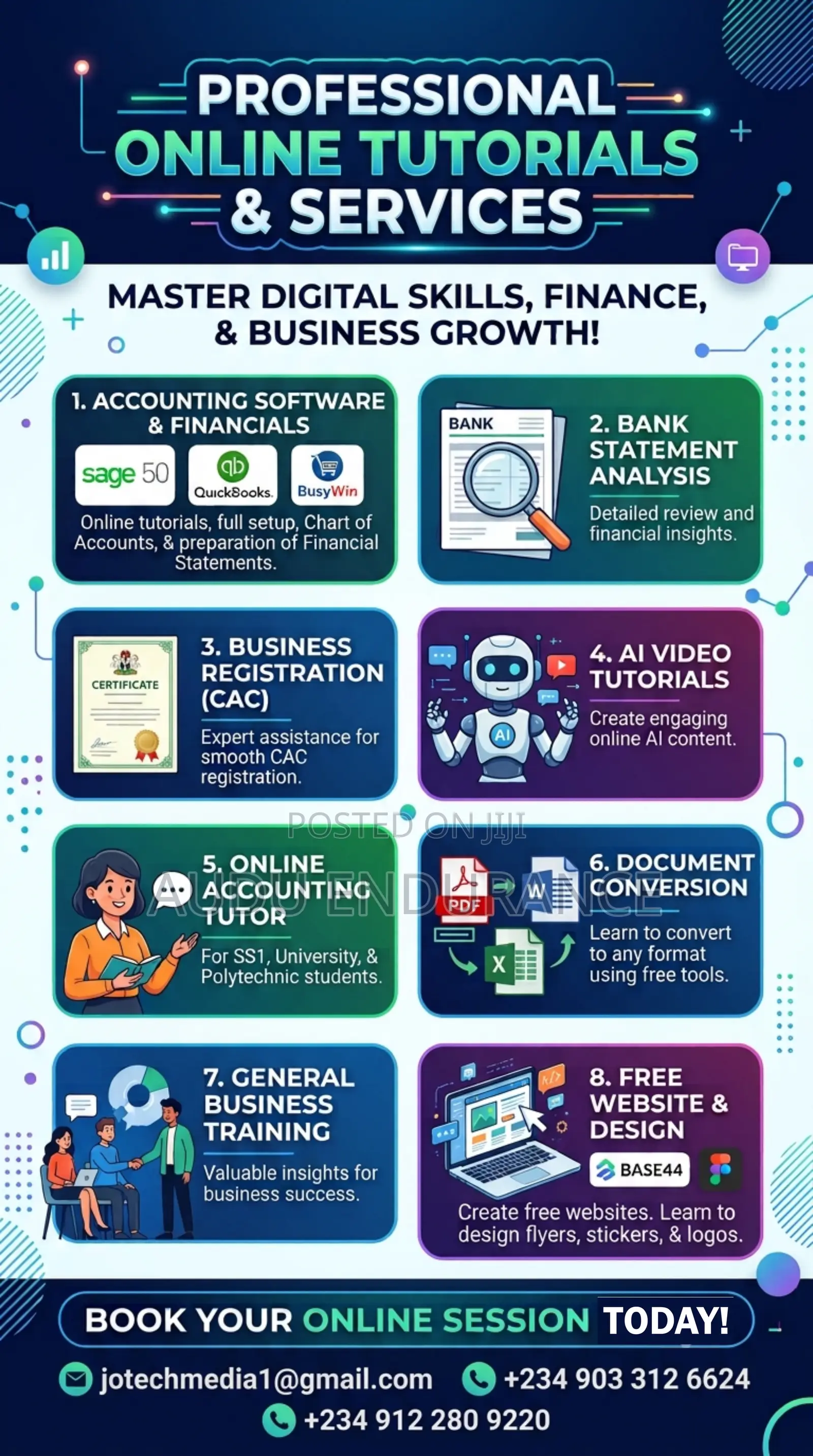 Professional Online Tutorials and Services