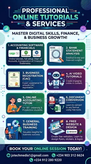 Professional Online Tutorials and Services