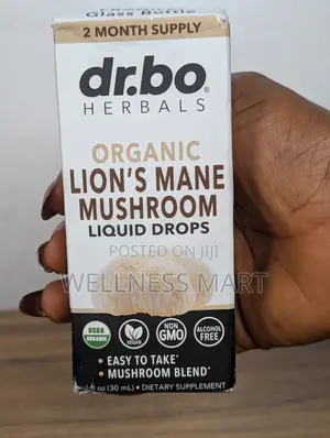Lion's Mane Mushroom Drops | Brain Focus Memory Support | 30ml