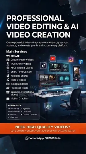 Video Editing/Ai Video