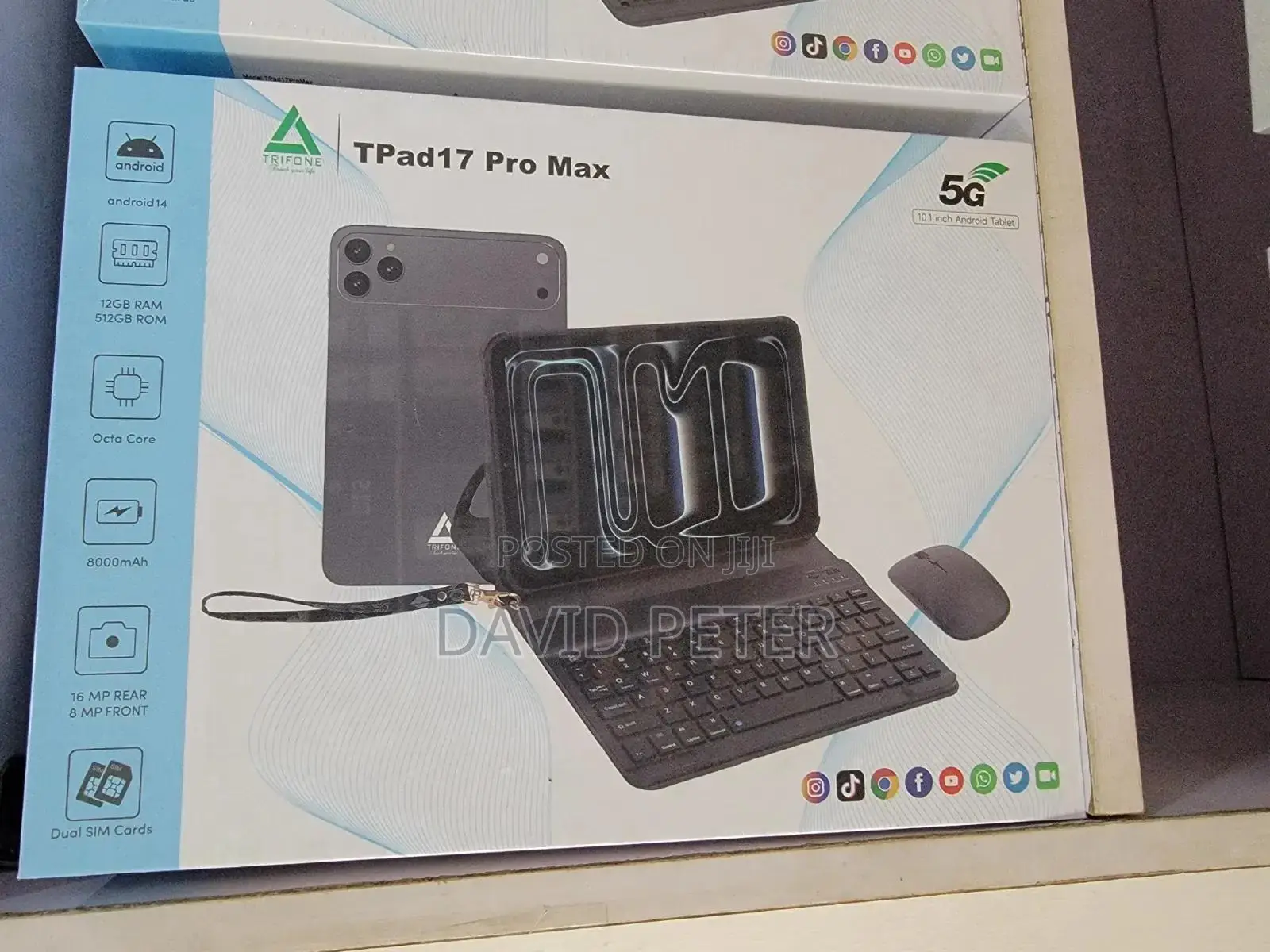 New Trifone TPad 17 512 GB