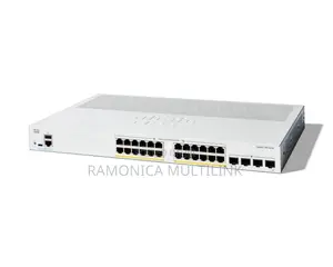 Cisco Catalyst Switch C1300-24p-4g, 24x PoE+ 195w/4x SFP/Rack-mountabl