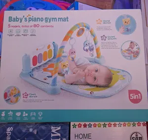 Infant Piano Gym Mat Rocker