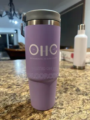 Custom Branded Stainless Steel Travel Flask Tumbler Print