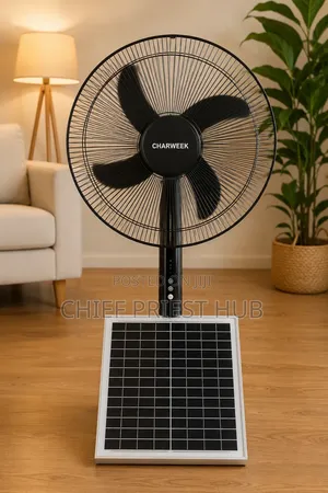 Solar Standing Fan