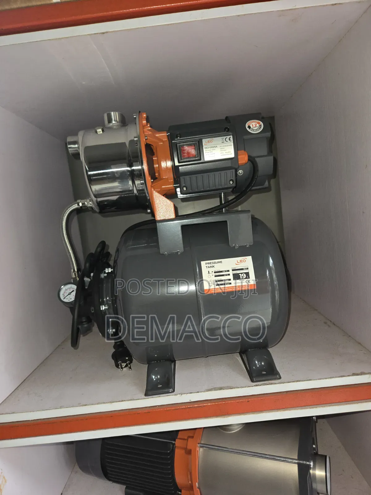 Leo Booster Pump Machine