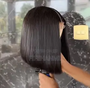 10inches Bonestraight Wig-Gently Used