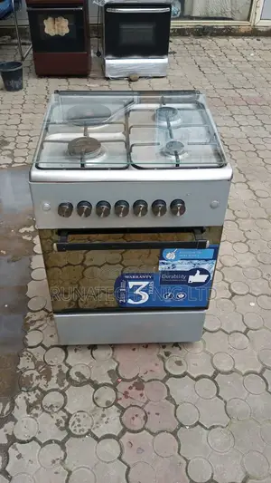 Maxi 60x65 Gas Cooker With Oven Grill 3 Gas + 1 Electric UK Used