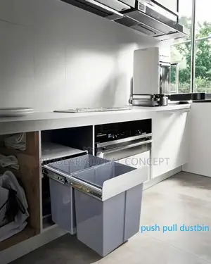 Built-in Waste Bin Rack (Big Size)