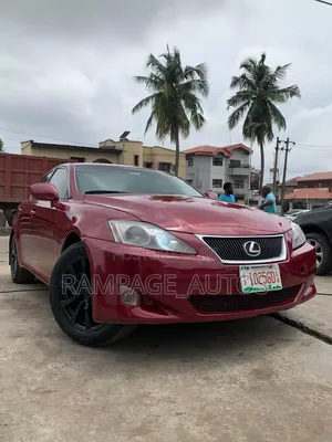 Lexus IS 2008 Red