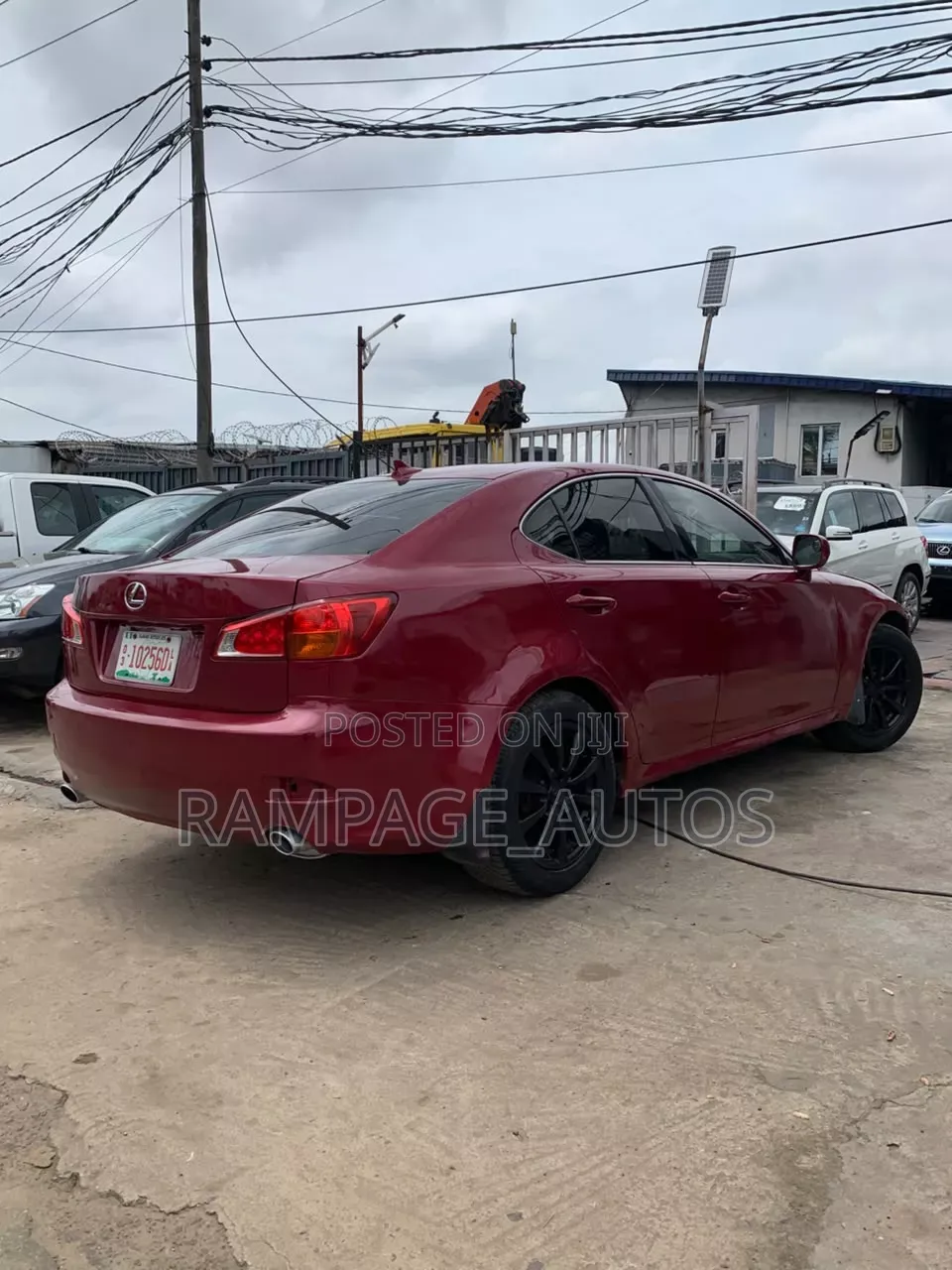 Lexus IS 2008 Red