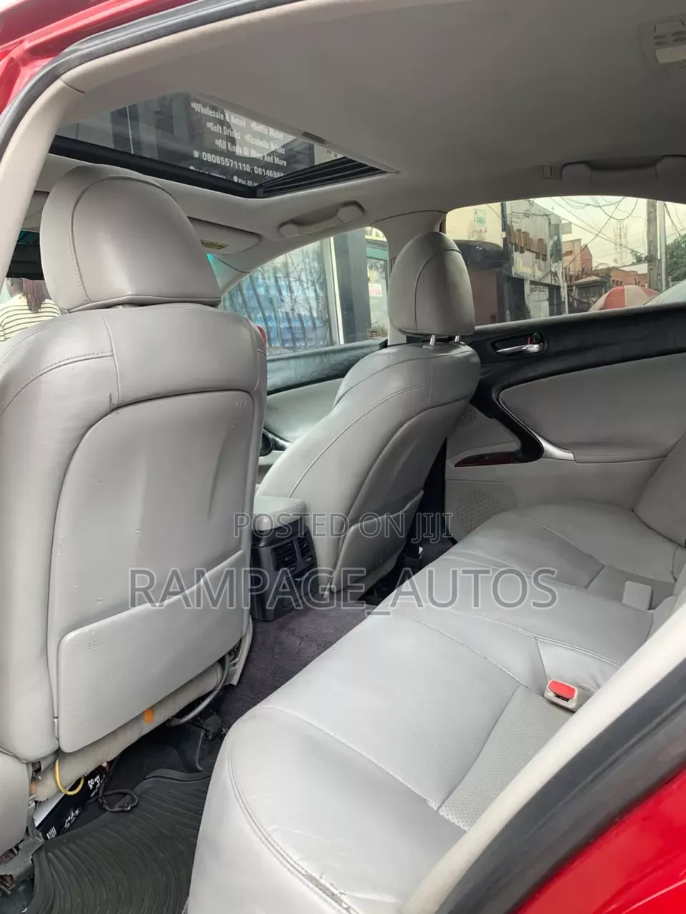 Lexus IS 2008 Red