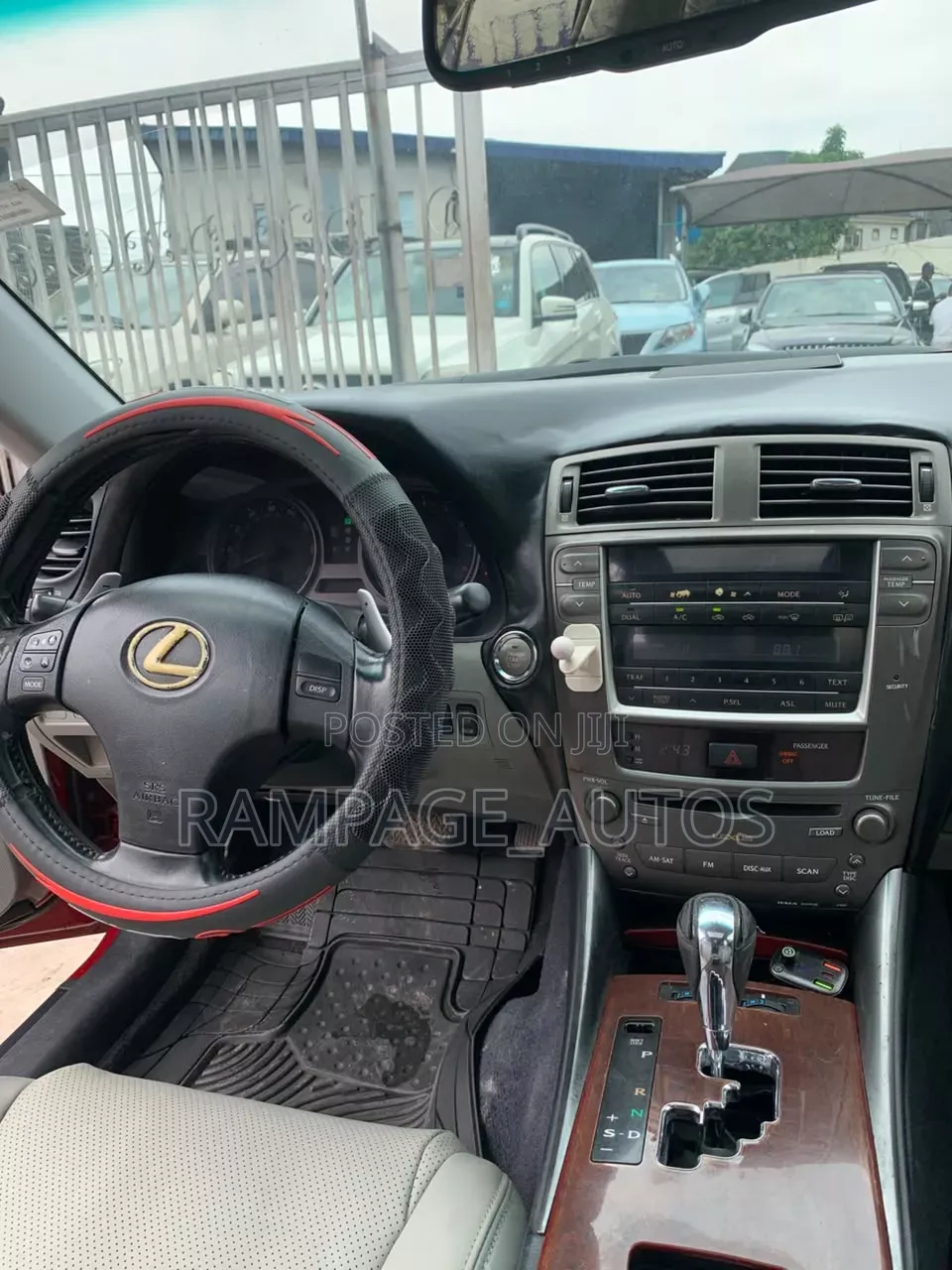Lexus IS 2008 Red