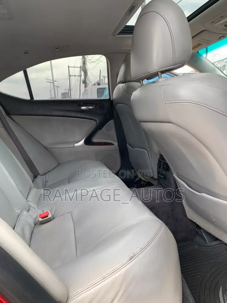 Lexus IS 2008 Red