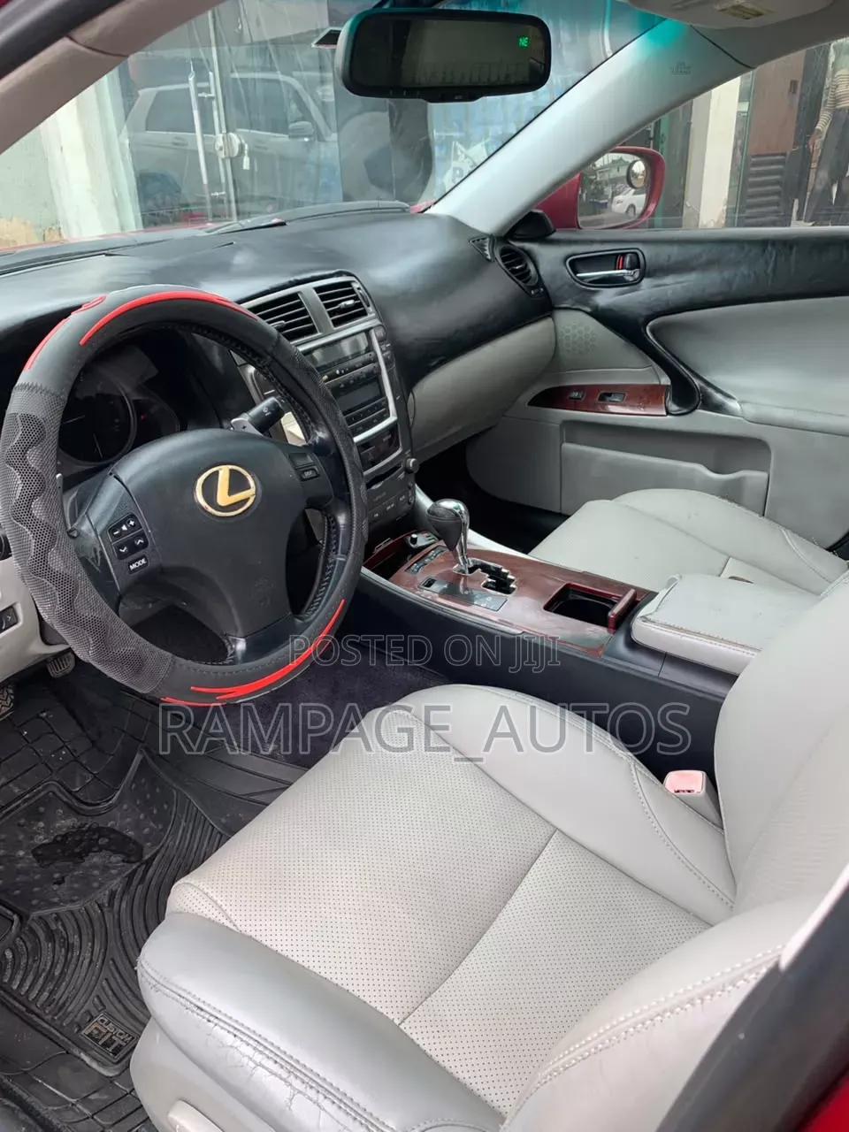 Lexus IS 2008 Red