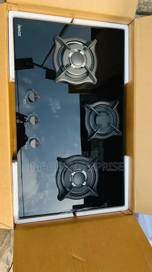 IMAGE 90CM 3 Burner Gas Hob | Cabinet Top Gas Cooker