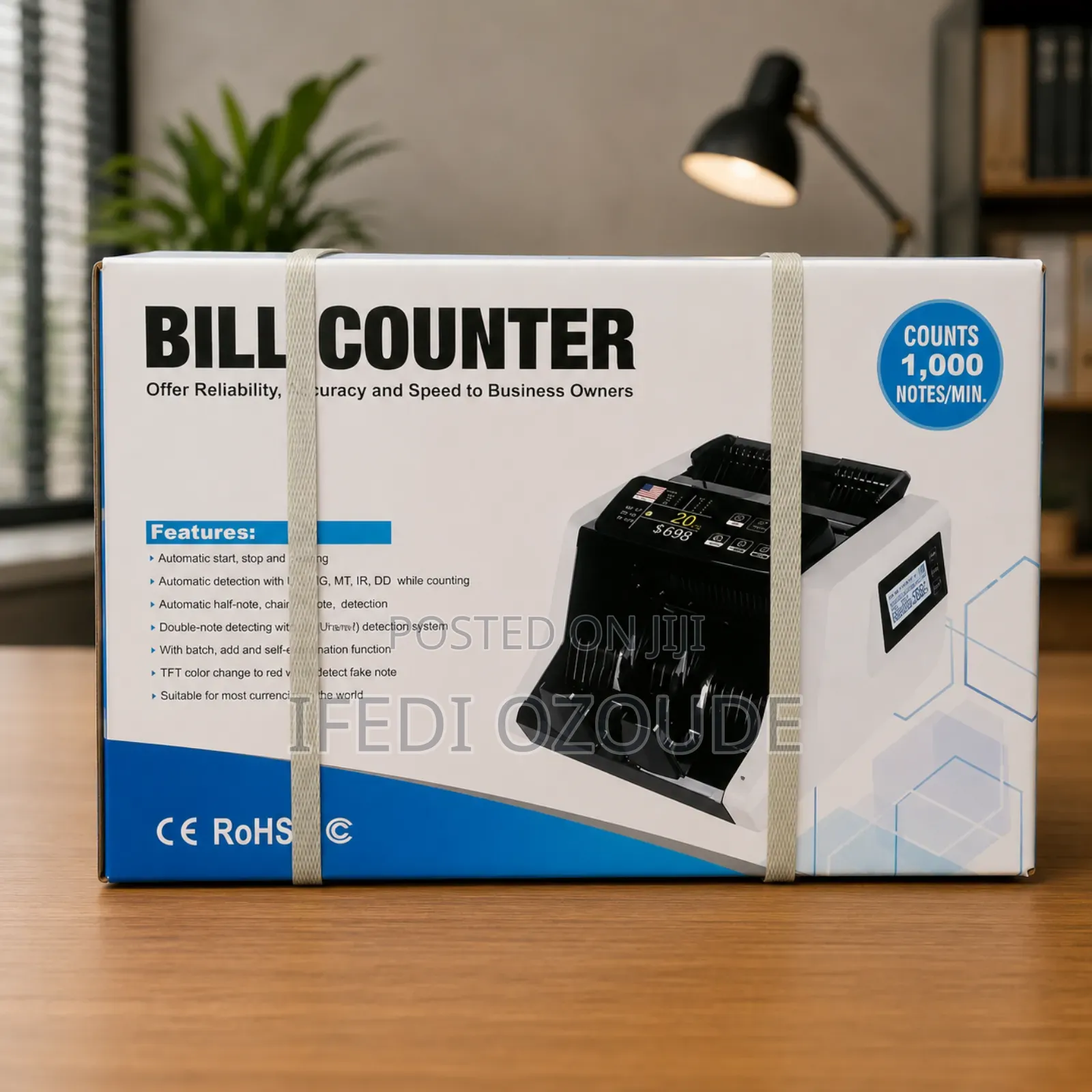 Cecon Bill Counting Machine With Fake Detector